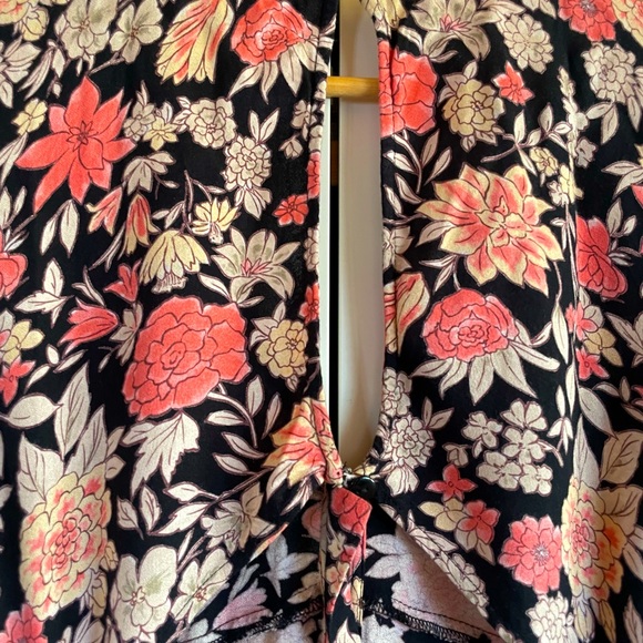 saltwater LUXE , Black Floral Romper! - Picture 7 of 7